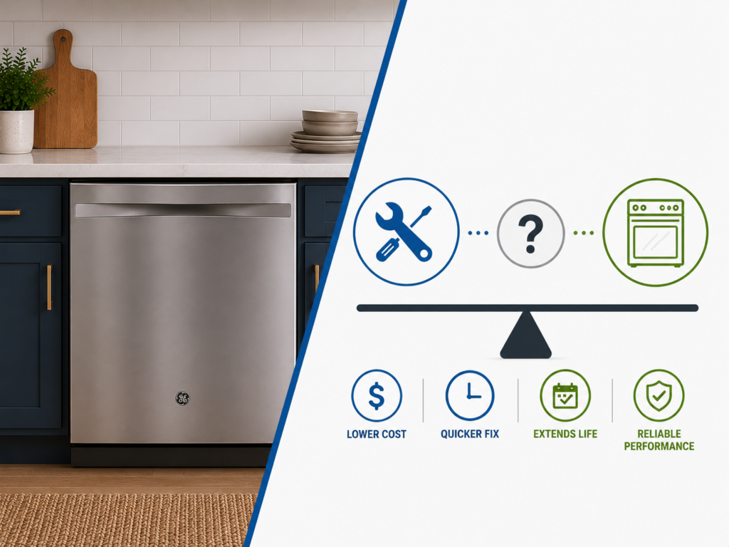 is it worth repairing ge dishwasher