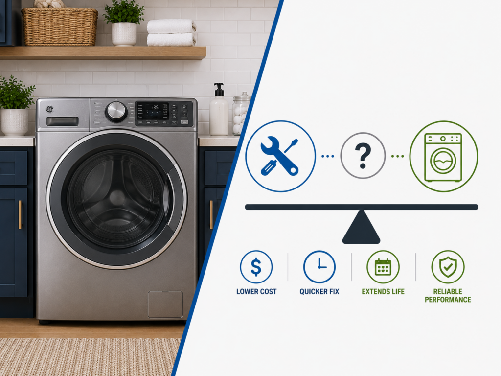 is it worth repairing ge washer