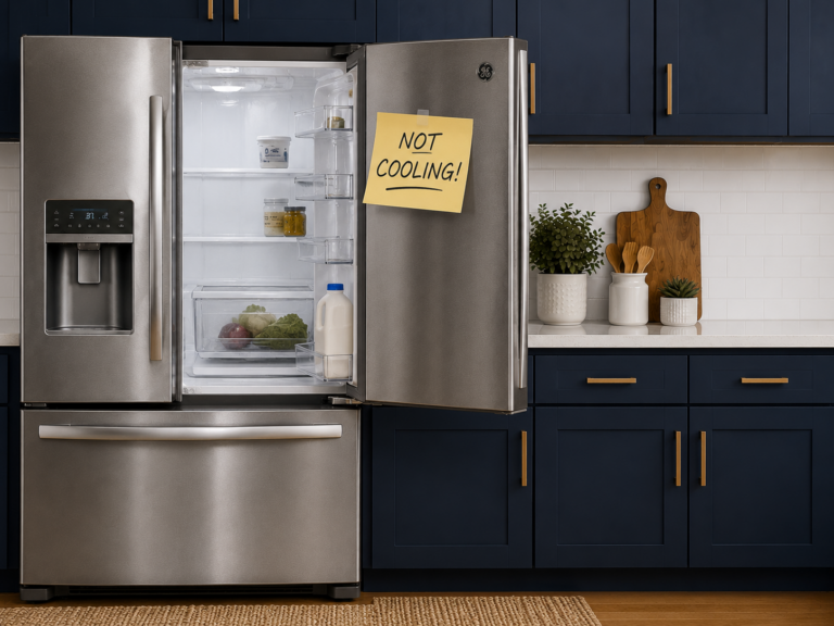 ge fridge not cooling