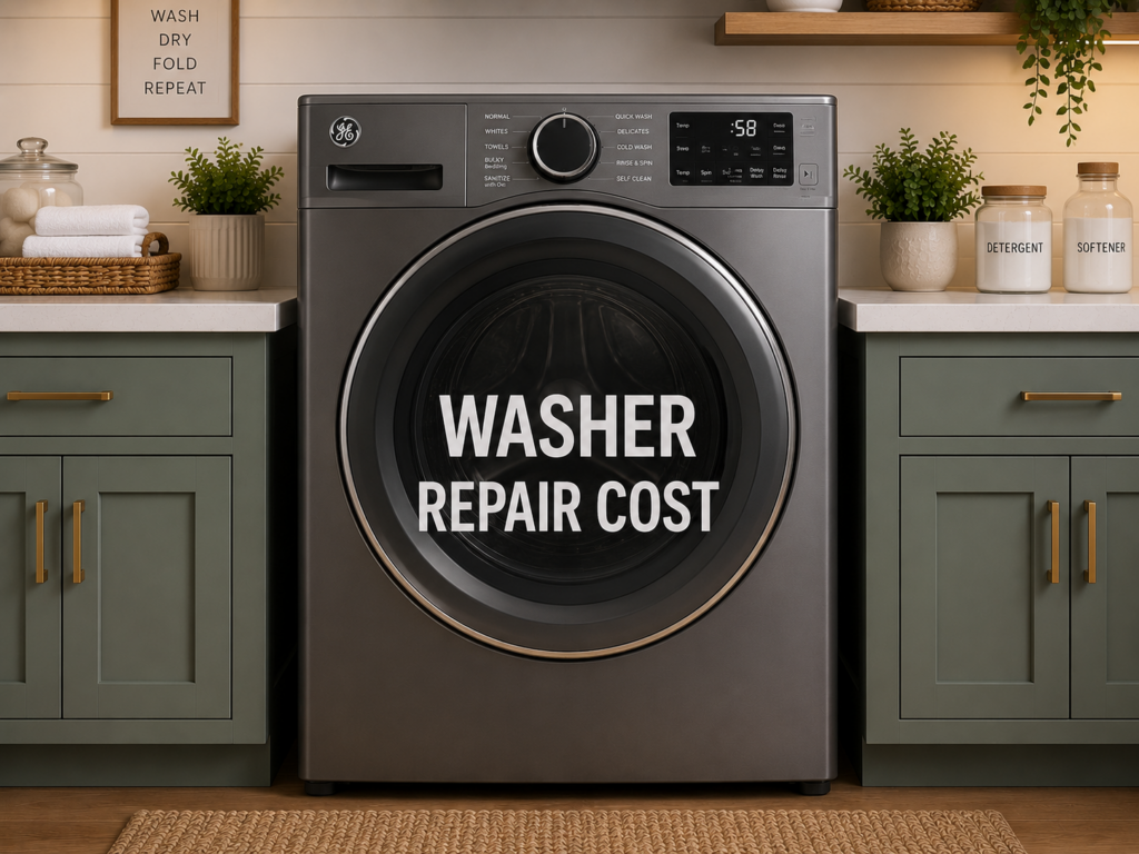 ge washer repair cost