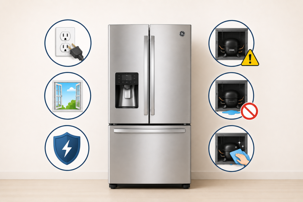 ge refrigerator safety