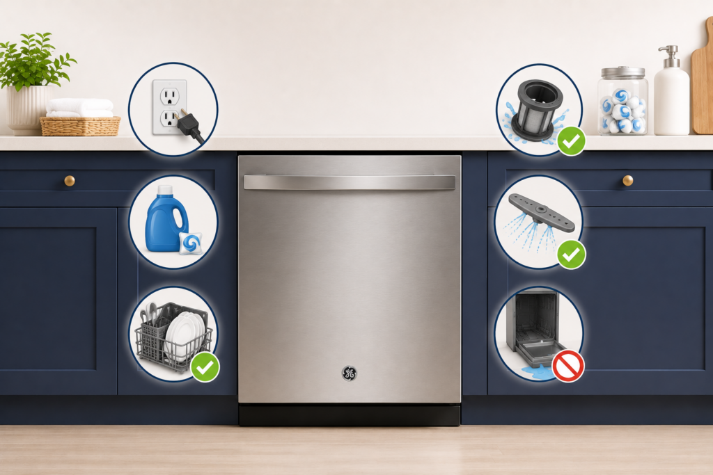 ge dishwasher safety