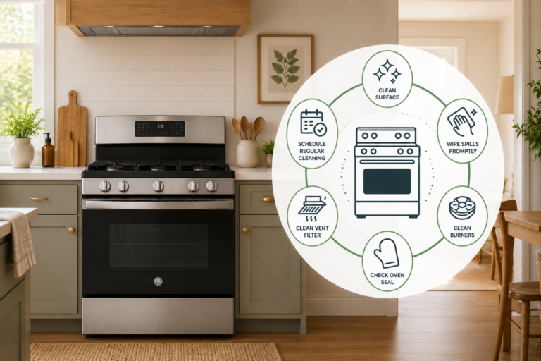 ge range and oven maintenance