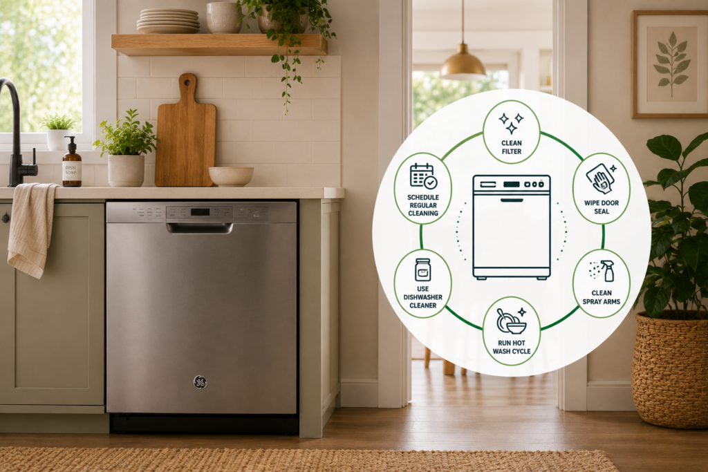 ge dishwasher maintenance